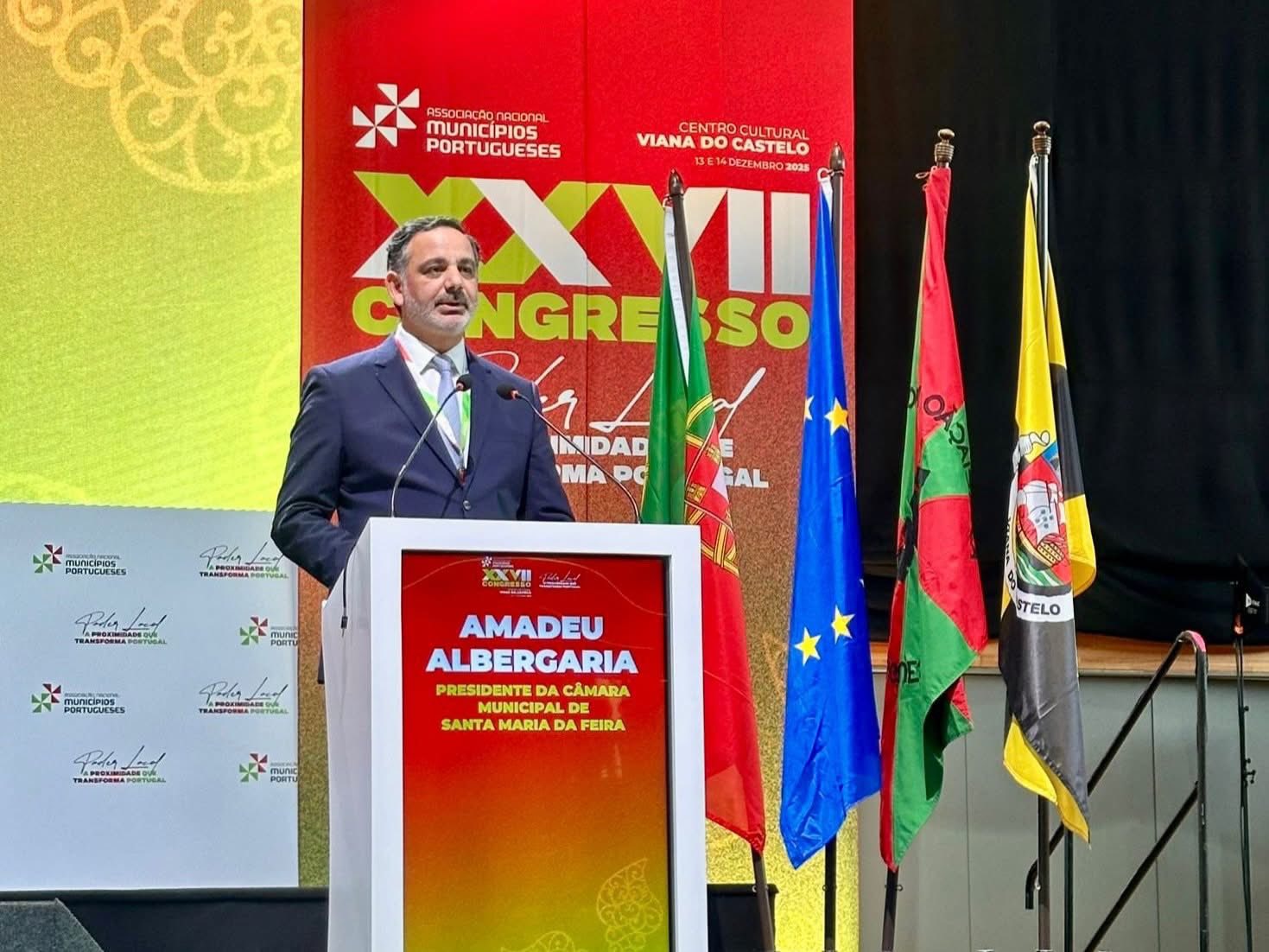 Amadeu Albergaria é vice-presidente da Associação Nacional dos Municípios Portugueses